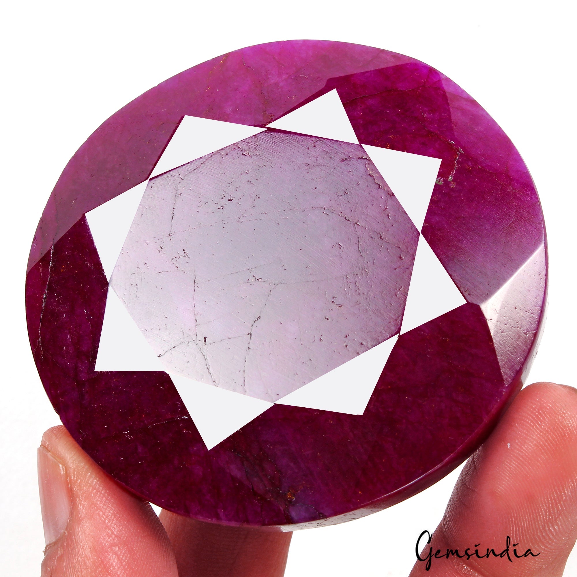 970 Ct Pink Red Beryl Bixbite Round Cut Faceted Earth Mined USA Loose Huge Gems