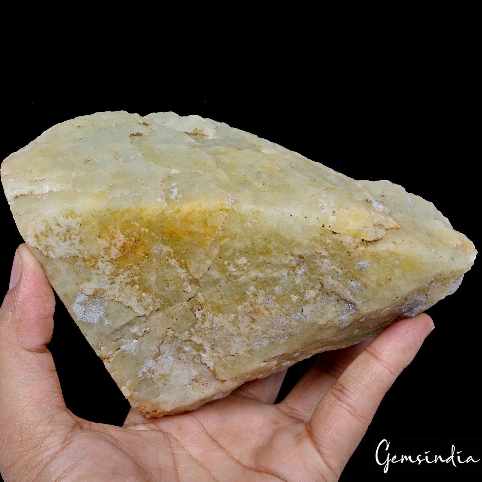 1.62 Kg Natural Beryl Aquamarine Crystal Uncut Rough Raw Specimen Rock Gem~6.75"