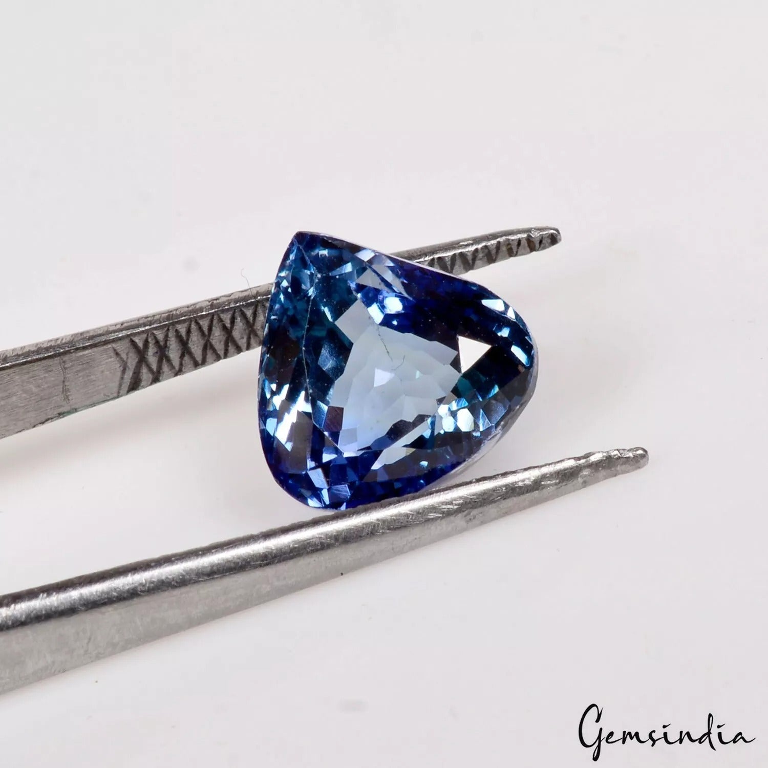 D Block Green Blue 5.15Ct Natural Tanzanite Certified Pear Flawless Tanzania Gem