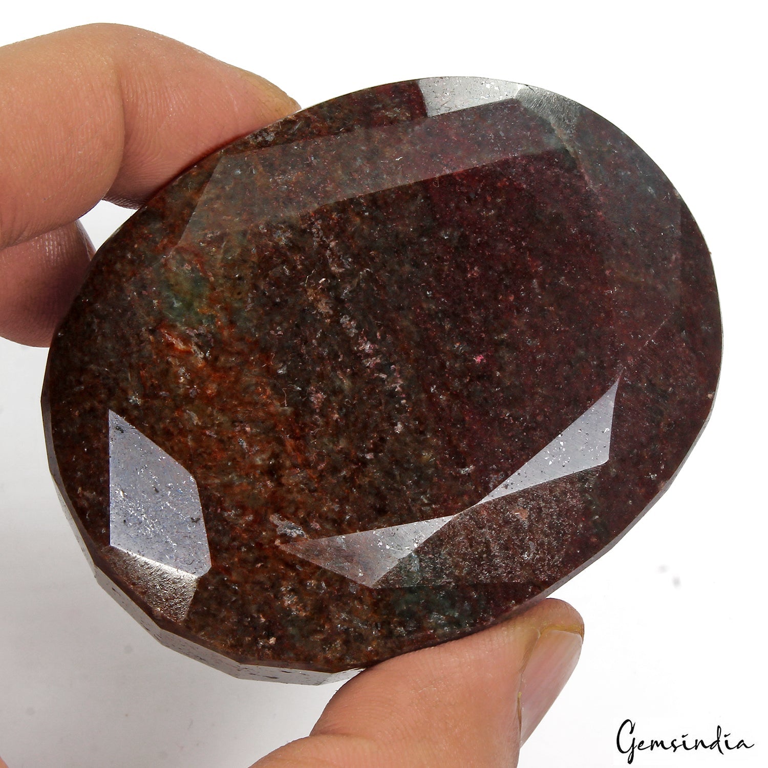 1200 Ct Natural Untreated Ruby Kyanite Oval Faceted Earth Mined Huge Size Gems