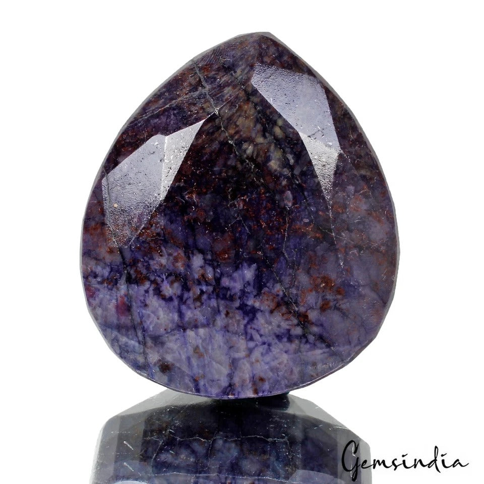 780 Ct Natural Blue Sapphire Pear Cut Faceted Earth Mined Huge Loose Gemstone