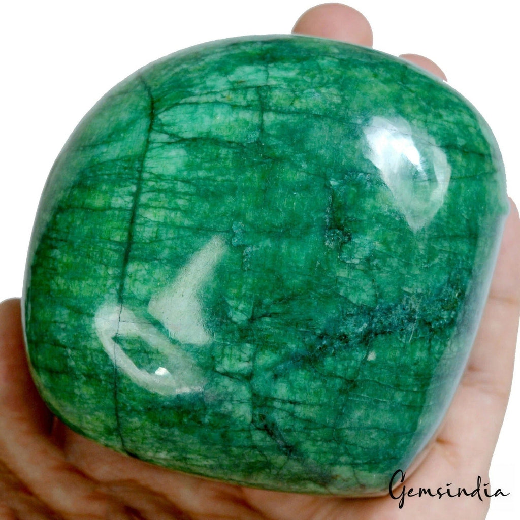 2900 Ct Natural Zambian Green Emerald Pear Cab Huge Size Loose Earth Mined Gem