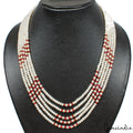 Ruby Necklace, Untreated — 3mm to 4mm, 300 Ct, India