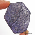 240 Ct Natural Blue Sapphire Uncut Rough Earth Mined Loose Raw Mineral Huge Gem