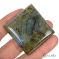 270 Cts Natural Untreated Multi Shine Labradorite Rectangle Cab Loose Gemstone