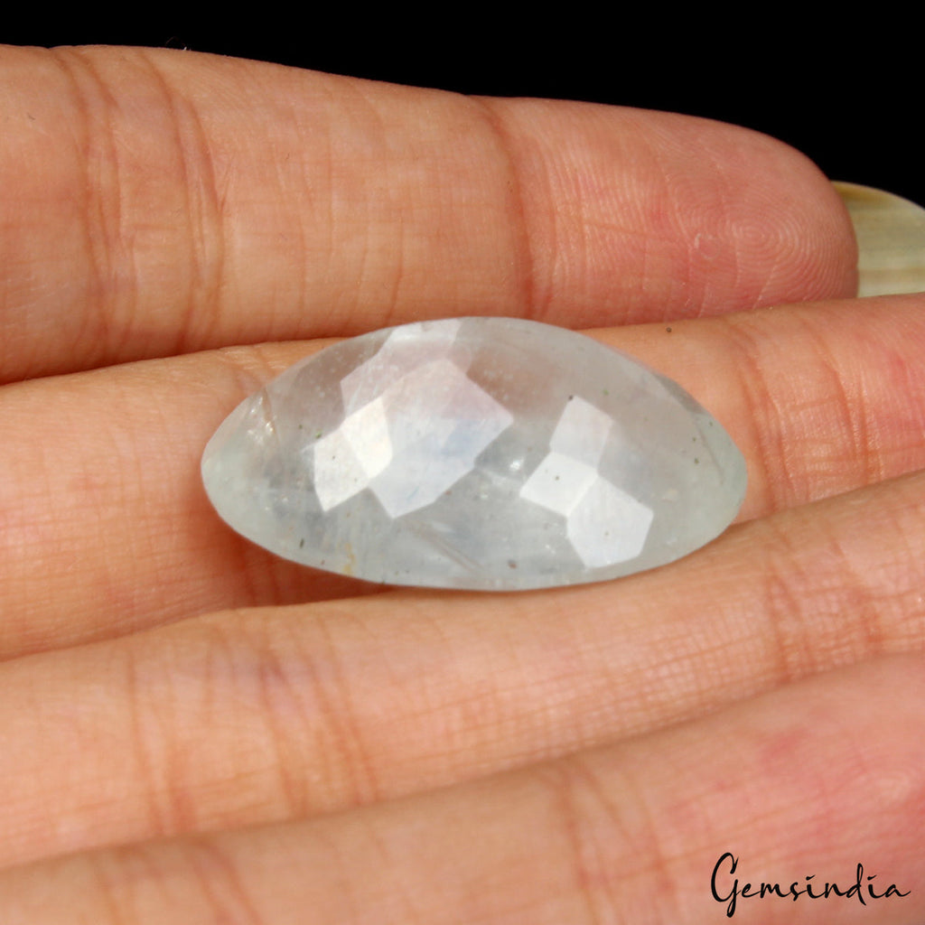 Certified 24.70 Cts Natural Brazilian Unheated Aquamarine Oval Cut Gem For Ring