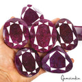 Natural Red Ruby 7500 Ct Superb Wholesale Lot Mix Cut 51-76mm Loose Gemstones