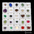 25 Pcs Estate Genuine Multi Gems Loose Multi Color Gemstones Collection W/ Boxes