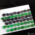 Certified 900 Ct Natural Multi Color Emerald Sapphire Oval Cut Loose Gemstones