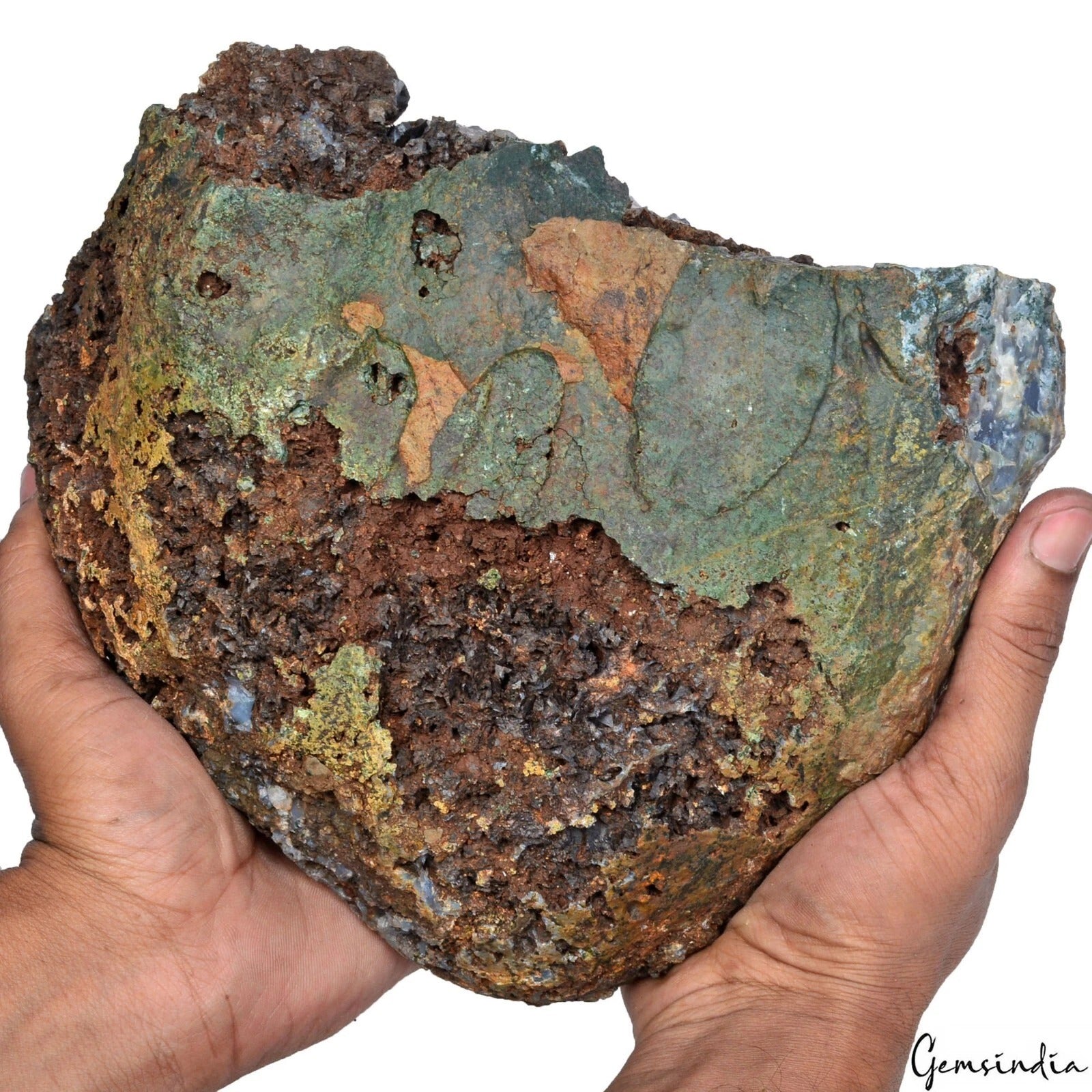 Amethyst Crystal Cluster, Untreated — 8.5x7x5 Inch, 4.03 Kg (20150 Ct), Uruguay