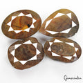 1050 Cts/4 Pcs Natural Untreated Brown Sapphire Mixed Faceted Cut Loose Gems Lot