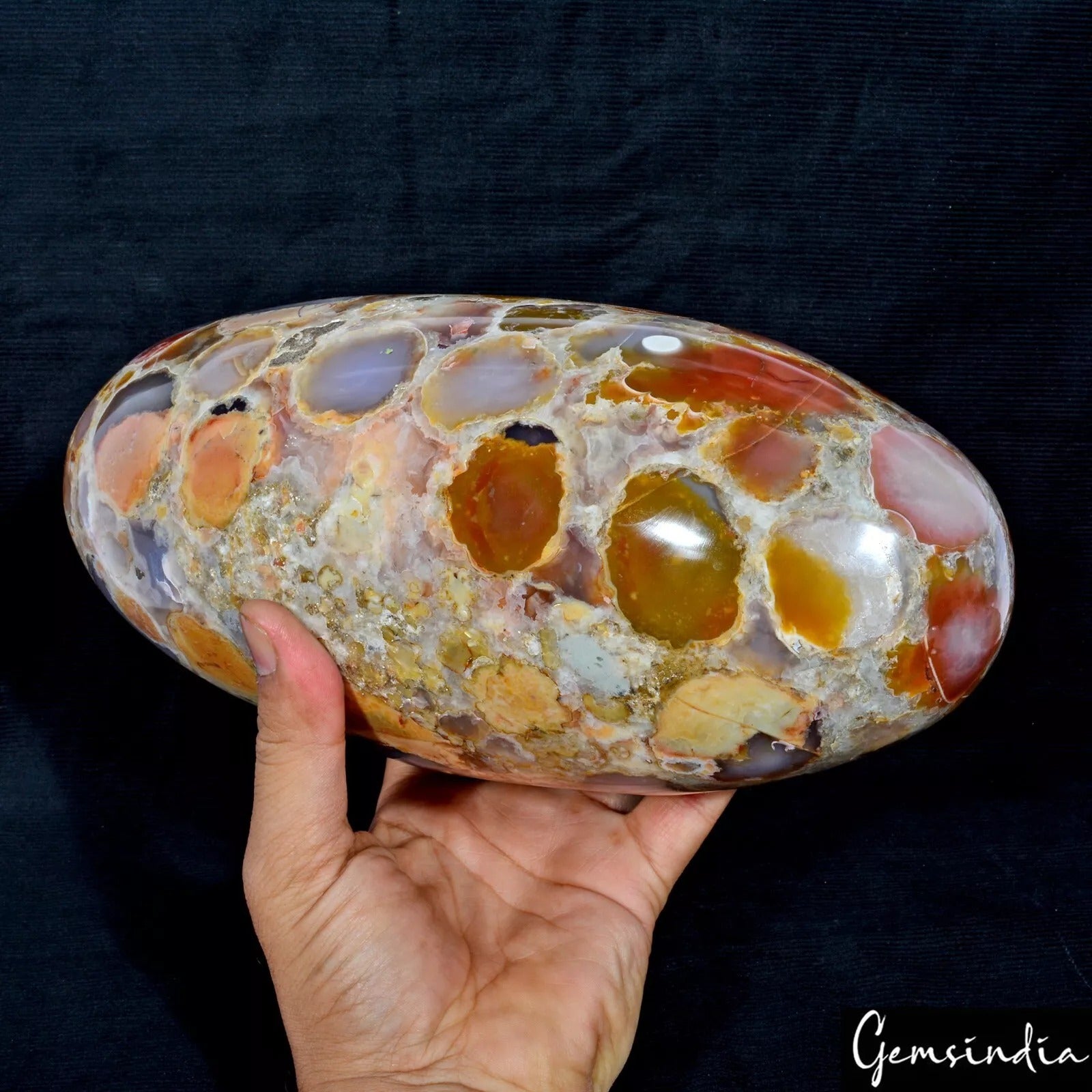 Jasper Sphere, Untreated — 10.5 x 5 inches, 5.4 Kg (27000 Ct), Madagascar