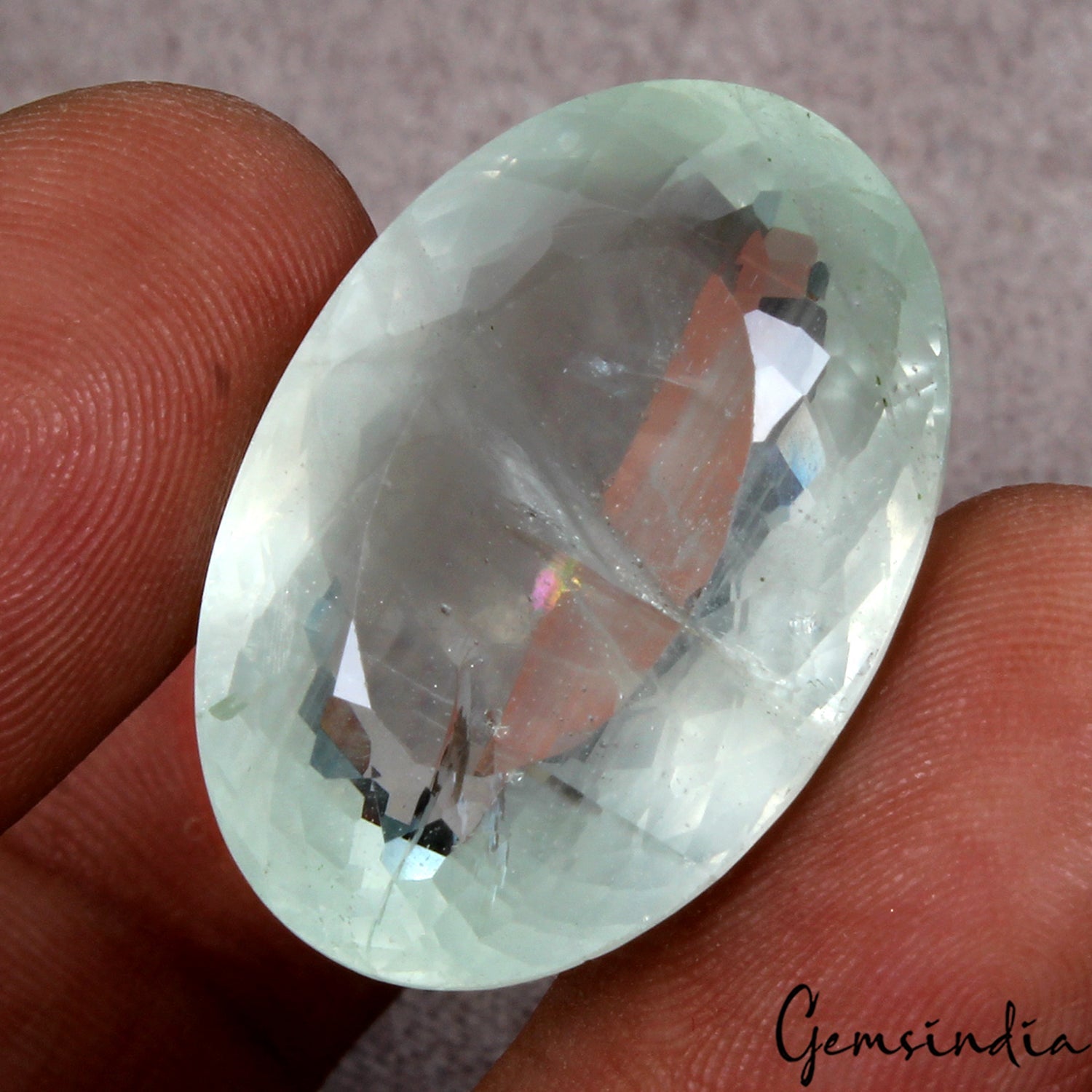 Huge 41.10 Cts Natural Aquamarine Ocean Blue Oval Cut Unheated Gemstone, Brazil