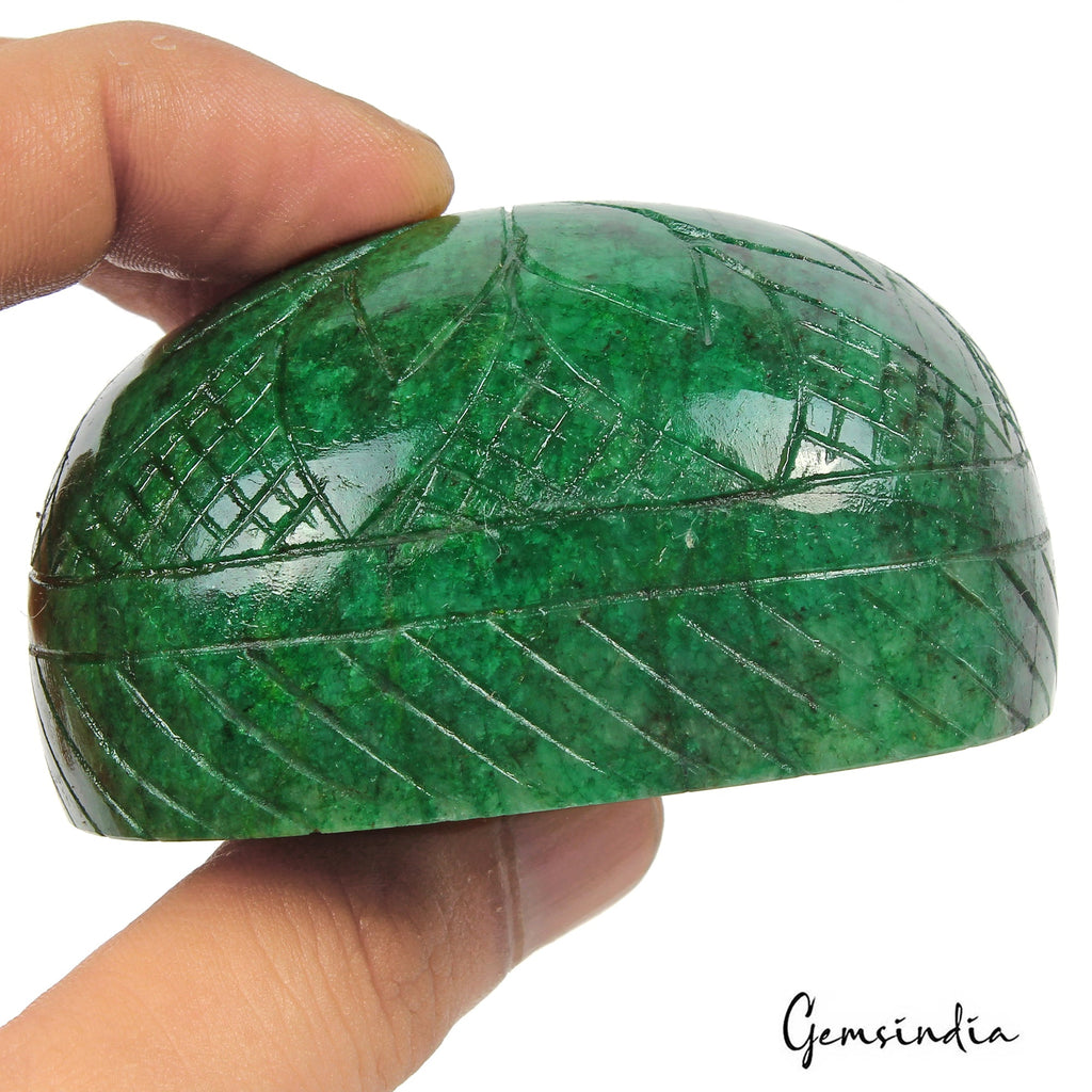1520 Ct Natural Green Zambian Emerald Oval Cut Earth Mined Huge Loose Gemstone
