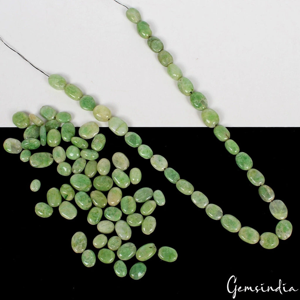 450 Ct Natural Emerald Oval Cab Bead Loose Gems Wholesale Lot 80 Pcs For Jewelry