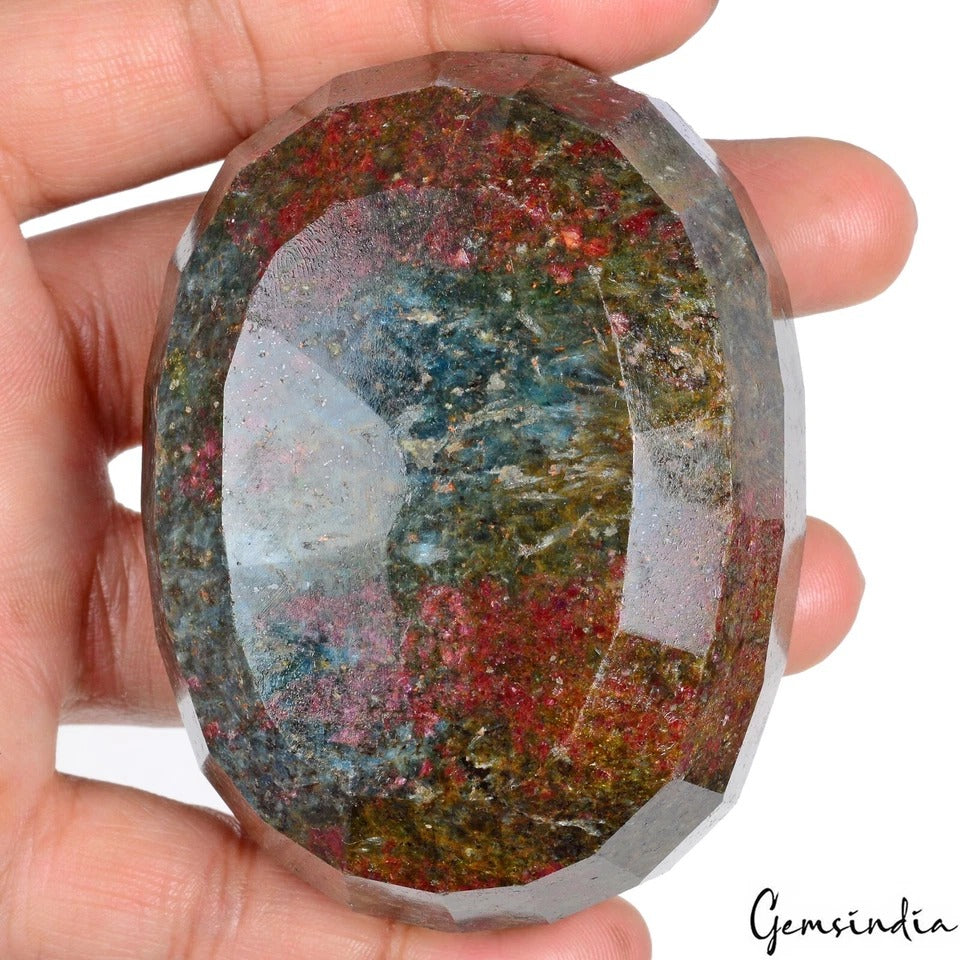 Ruby Loose Gemstone, Oval Cut, Untreated — 78x59x33 mm, 1750 Ct, Madagascar