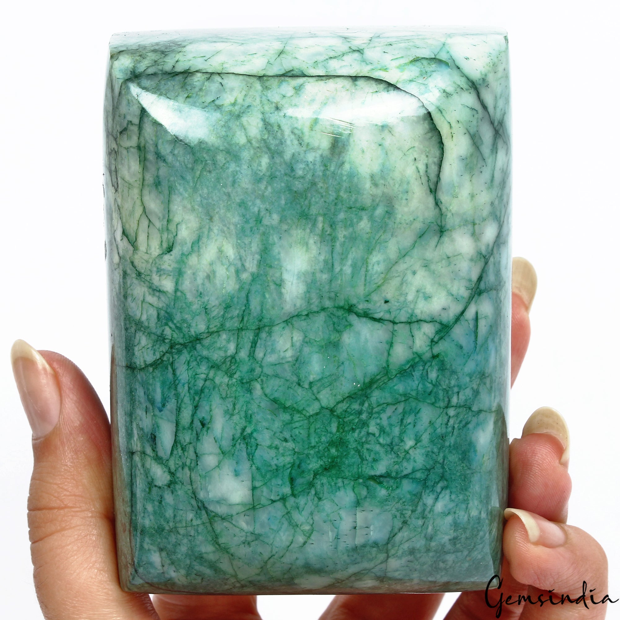 Certified 3450 Cts Natural Brazilian Green Emerald Baguette Cab Huge Loose Gem