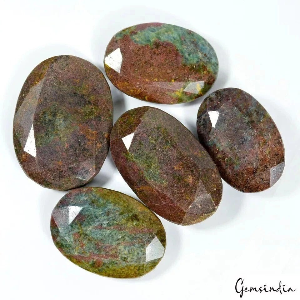 1620Ct Natural Ruby Kyanite Earth mined Oval Cut Loose Faceted Huge Gemstone 5Pc
