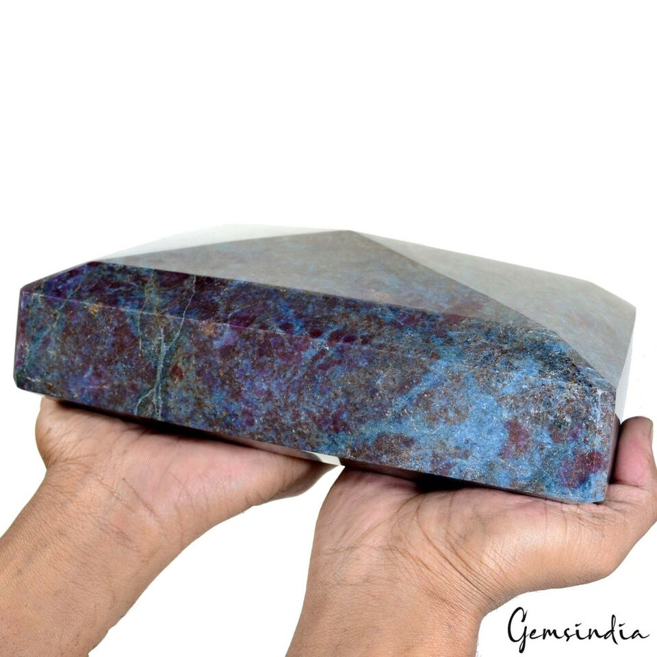 6.61 Kilo/33050 Ct Natural Ruby Kyanite Octagon Cut Untreated Huge Rare Gemstone