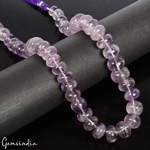 Amethyst Beaded Strand, Purple — 11mm to 18mm, 860 Ct
