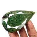 1300 Ct Natural Green Brazilian Emerald Pear Cut Faceted Earth Mined Huge Gems