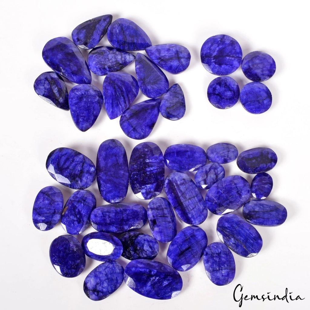 1130 Ct Natural Top Quality Blue Beryl Mix Cut Loose Gemstones For Jewelry 38 Pc