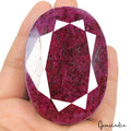 Museum Size 1440 Ct Natural Red Ruby Oval Cut Faceted Earth Mined Loose Gemstone