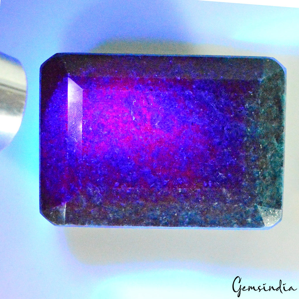 1900Ct Natural Ruby Kyanite Octagon Faceted Earth Mined Loose Untreated Gemstone