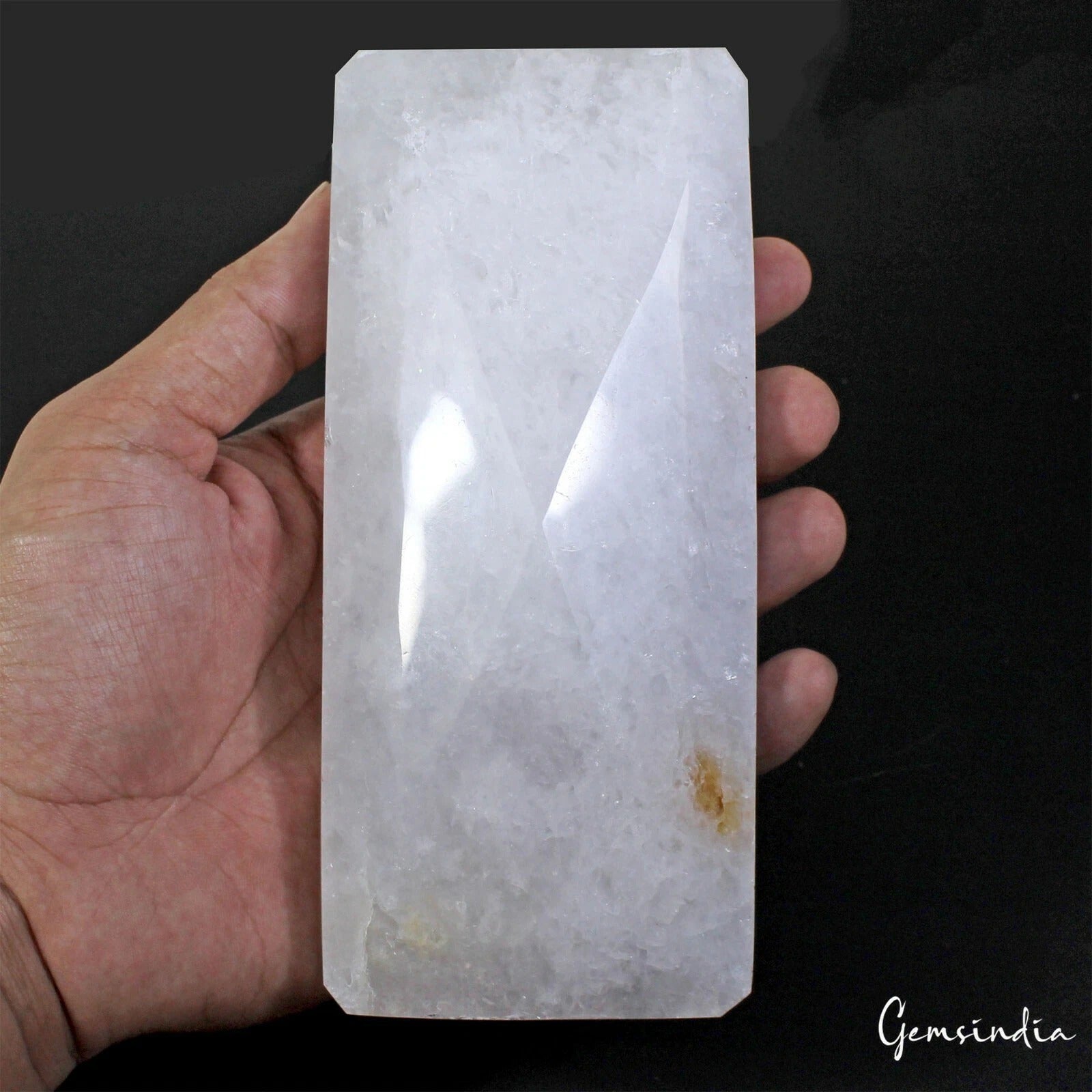 Huge 4350 Ct Natural Untreated White Quartz Earth Mined Octagon Cut Loose Gems