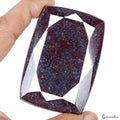 1490 Cts Natural Untreated Bi Color Ruby Kyanite Cushion Cut Huge Loose Gemstone