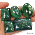 980 Ct/5 Pcs Natural Brazilian Bottle Green Emerald Mix Cab Loose Wholesale Gems
