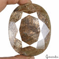 Certified 1230 Ct Natural Untreated Brown Sapphire Oval Cut Museum Size Gemstone
