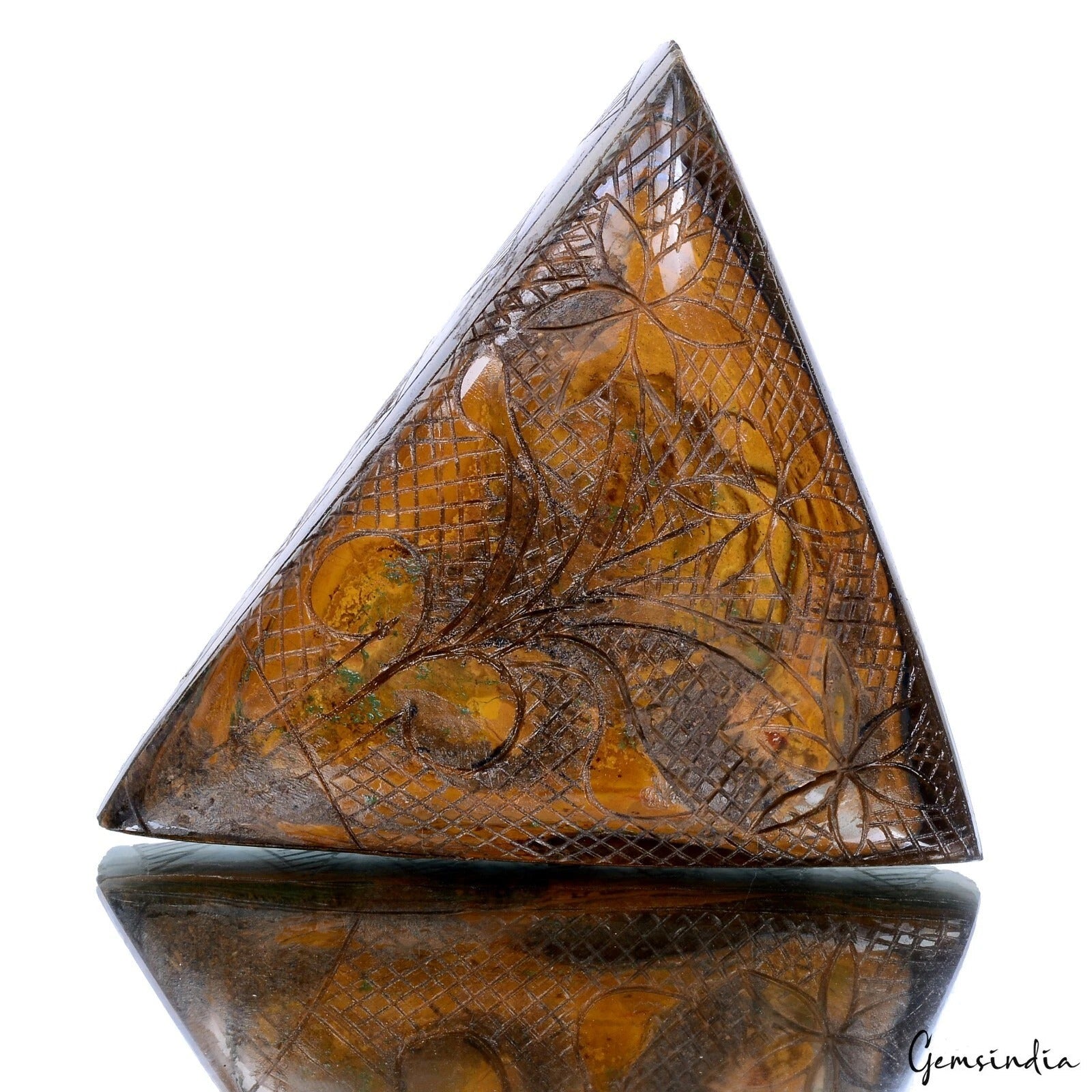 4100 Ct Natural Untreated Brown Tiger Eye Fancy Cut Carving Huge Earth Mined Gem