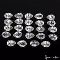 White Quartz Lot, Loose Gemstone, Pear Cut, Untreated — 24 Pieces, 11x7mm, 77.10 Ct, Madagascar