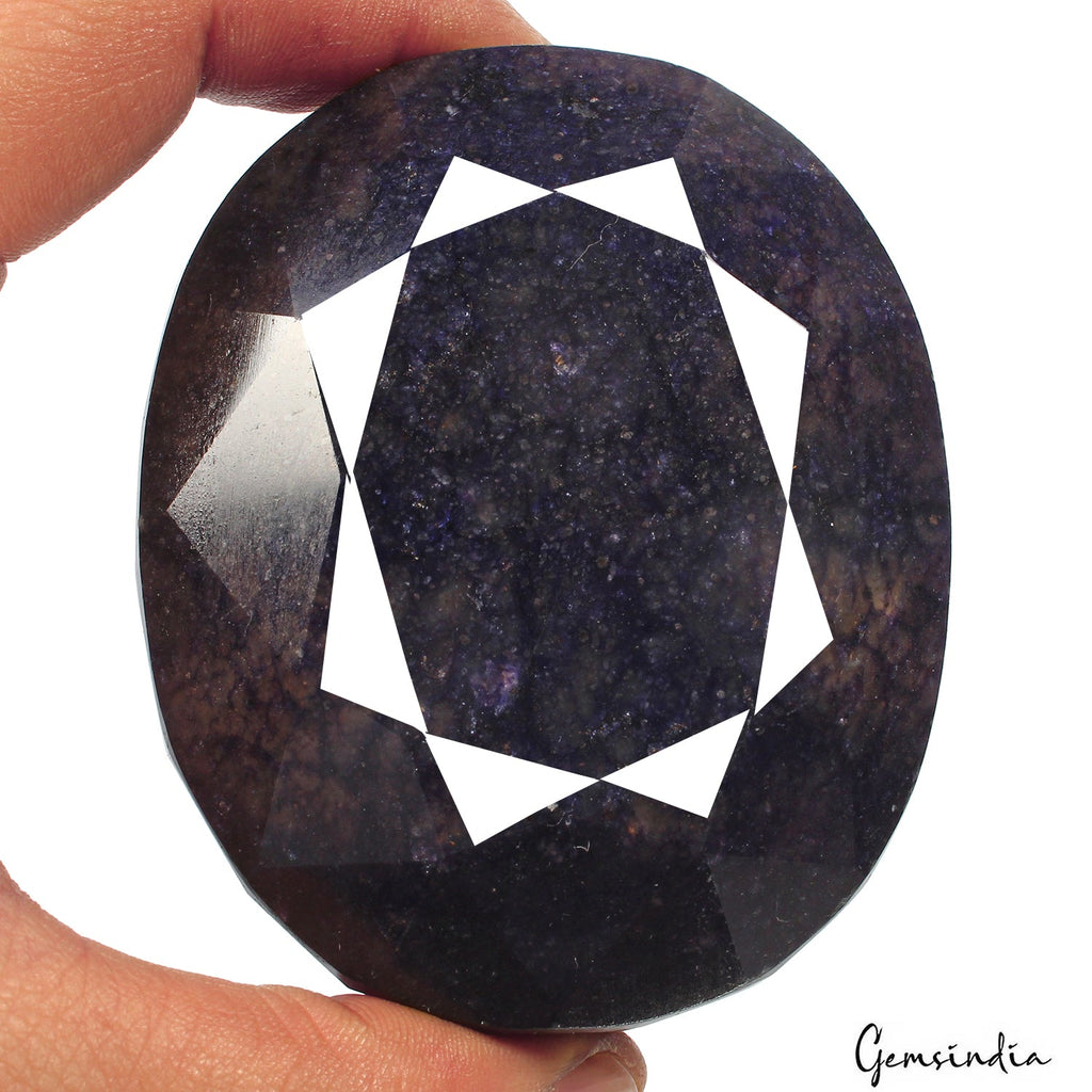 Natural Blue Sapphire Earth Mined Museum Size Oval Cut Faceted 2400 Ct Gemstone