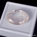 Certified 25.60 Ct Natural Pink Morganite Oval Cut Loose Jewelry Making Gemstone