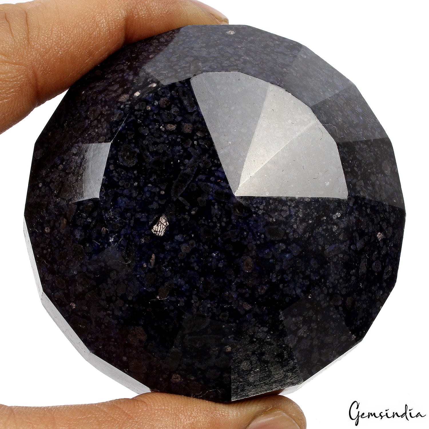 Natural Blue Round Cut Faceted Earth Mined Museum Size Sapphire 2080 Ct Gemstone