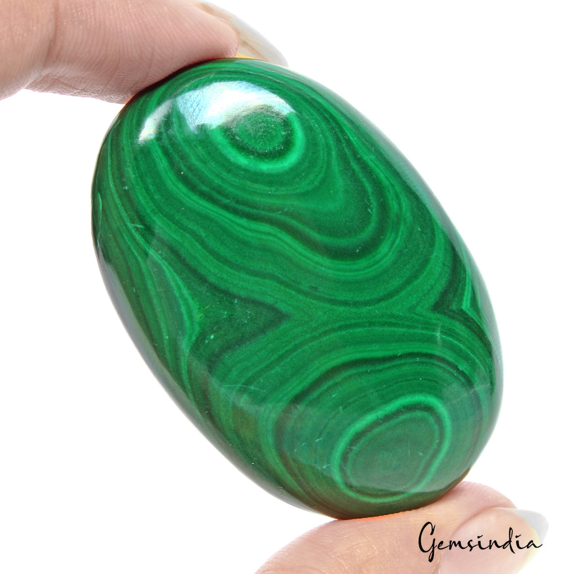 180.00 Ct Natural Untreated Artistic Malachite Oval Cab Loose Gems For Jewelry