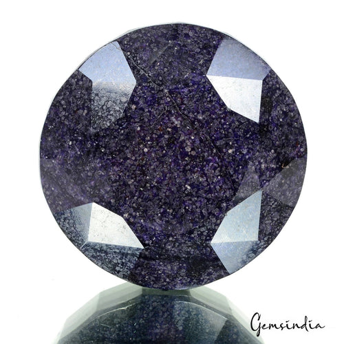 African Blue Sapphire Loose Gemstone, Color Enhanced — 72 x 72 x 39mm, 2070 Ct, Africa