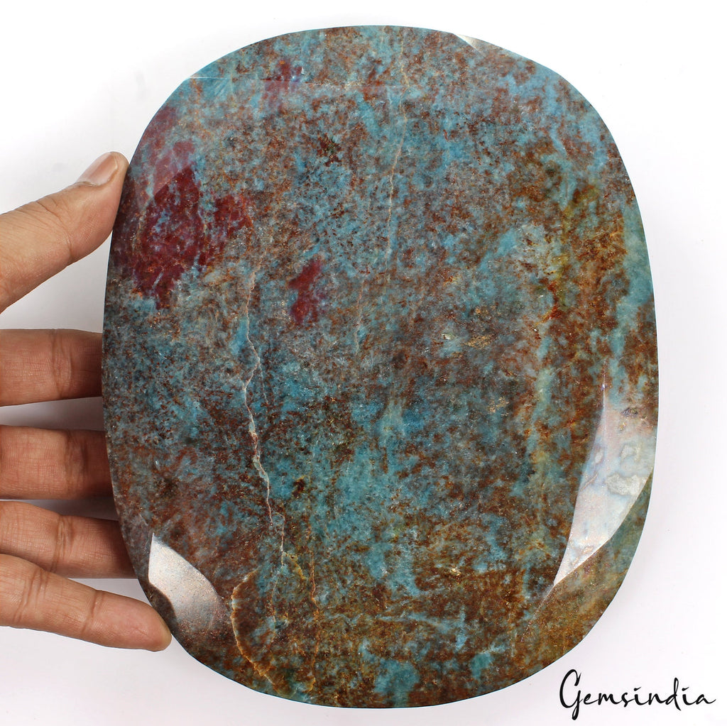2.4 Kilo Natural Ruby Kyanite Oval Huge Museum Size Untreated Faceted Gemstone