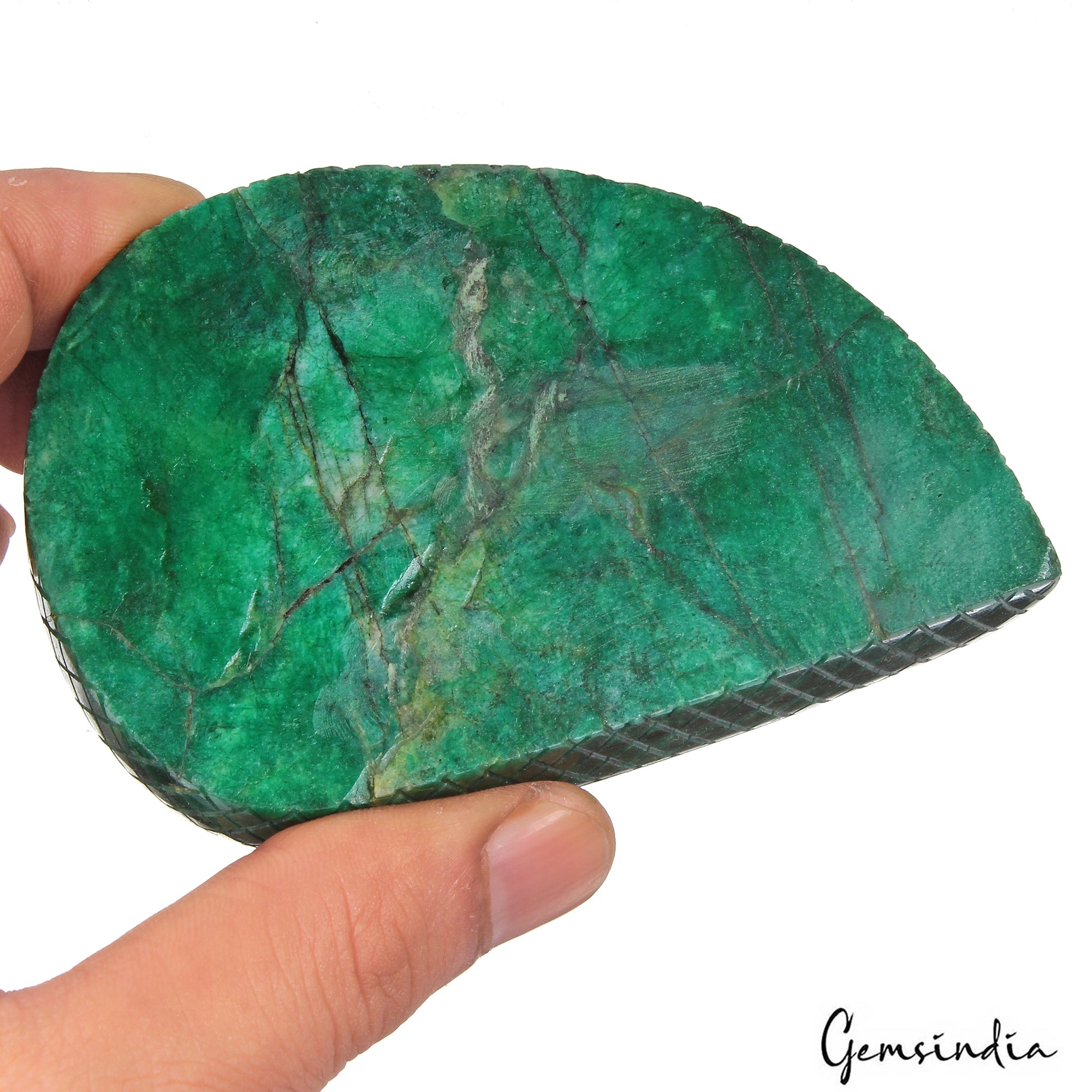 1490 Cts Natural Brazilian Green Emerald Fancy Carving Masterpiece Huge Size Gem