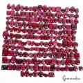 Natural Red Ruby Loose Gemstones Lot, Mix Shape Cabochon 2420Ct Certified 184 Pc