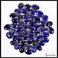 600 Ct/50 Pcs Natural Blue Sapphire Oval Cut 13mm-17mm Loose Ring Size Gemstones