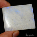 116.10 Ct Natural Untreated Moonstone Blue Shine Rectangular Cab Loose Gemstone