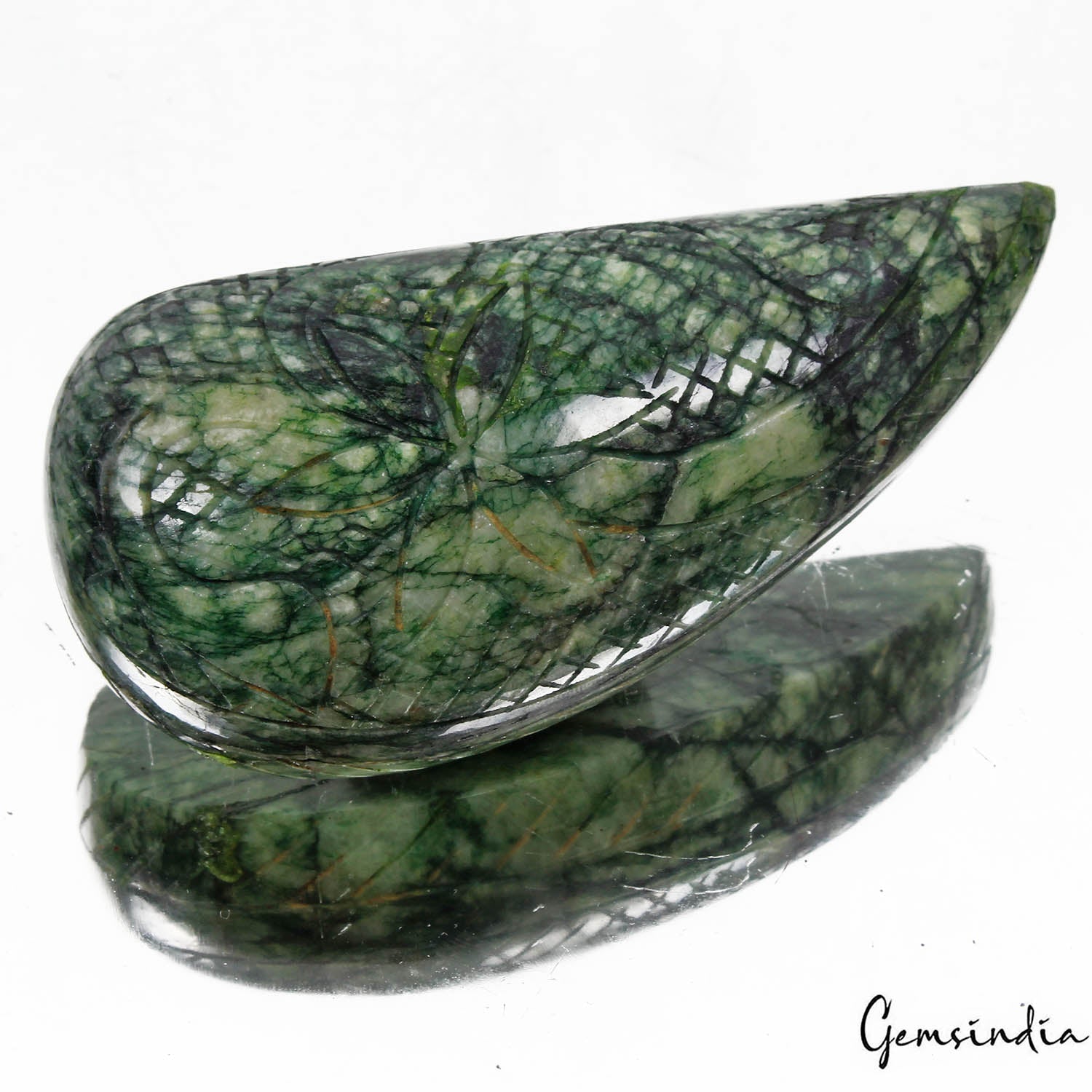 1200 Cts Natural Green Brazilian Emerald Pear Carving Earth Mined Loose Huge Gem