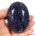 1830 Ct Natural Huge Blue Sapphire Certified Earth-Mined Oval Loose Gemstone