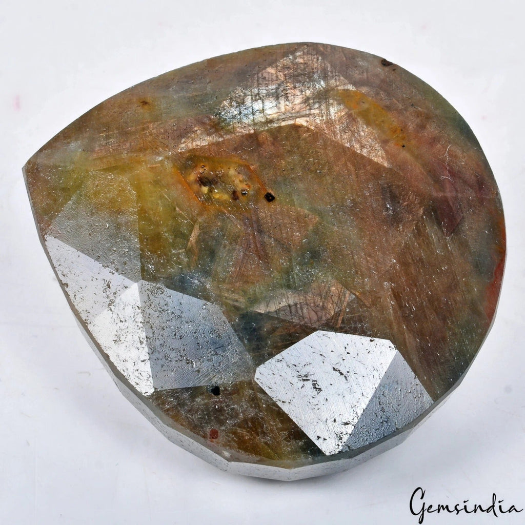 1080 Ct Natural Untreated Brown Sapphire Pear Faceted Earth Mined Huge Gemstone