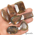 760 Ct Natural Untreated Brown Sapphire Mix Faceted Earth Mined Loose Gems Lot