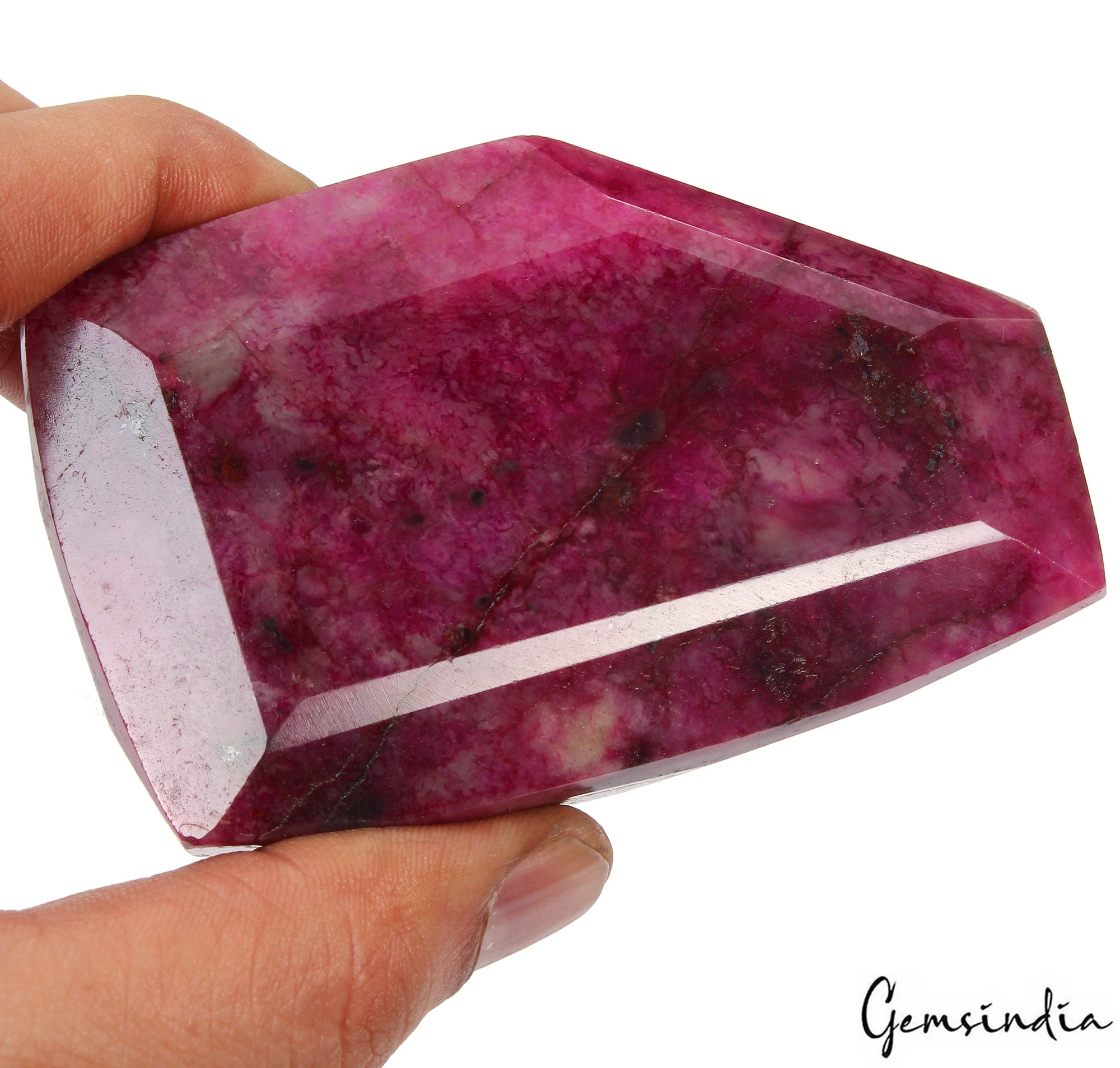 1720 Ct Natural Red USA Beryl Bixbite Fancy Cut Earth Mined Loose Huge Gemstone