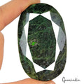 860 Ct Natural Dark Green Emerald Oval Faceted Earth Mined Loose Huge Gemstone